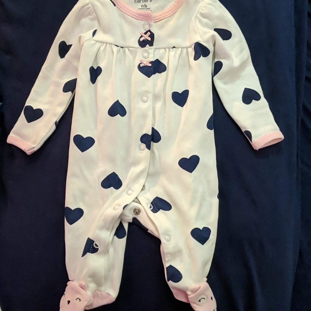 Carter's Newborn footie pajamas